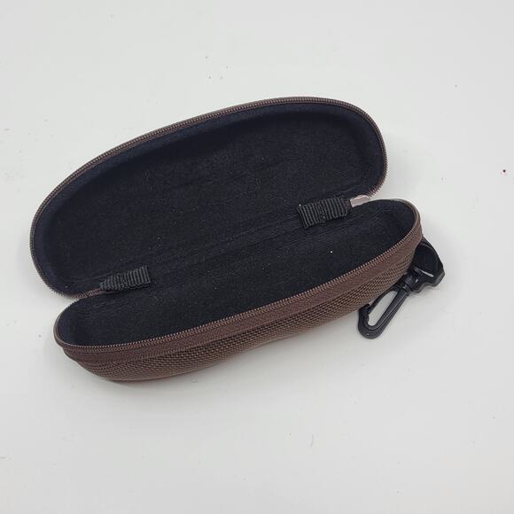 Maui Jim small zipped around hard sunglasses eyeglasses case with clip - Picture 4 of 8